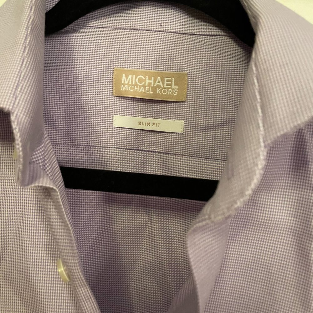 Michael Kors Button Down (Purple) - image 2